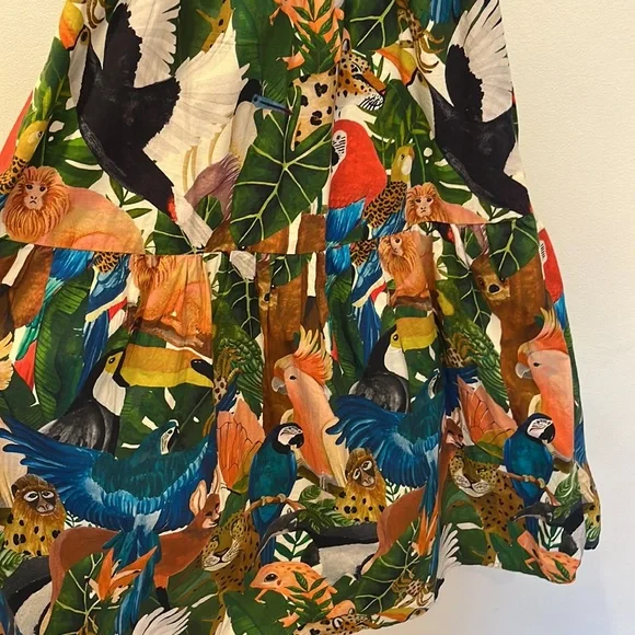 FARM Rio 100% cotton midi dress - Picture 9 of 11